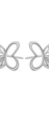 Broquel Mini Mujer Plata 925 Monarca Mariposa - Tanya Moss