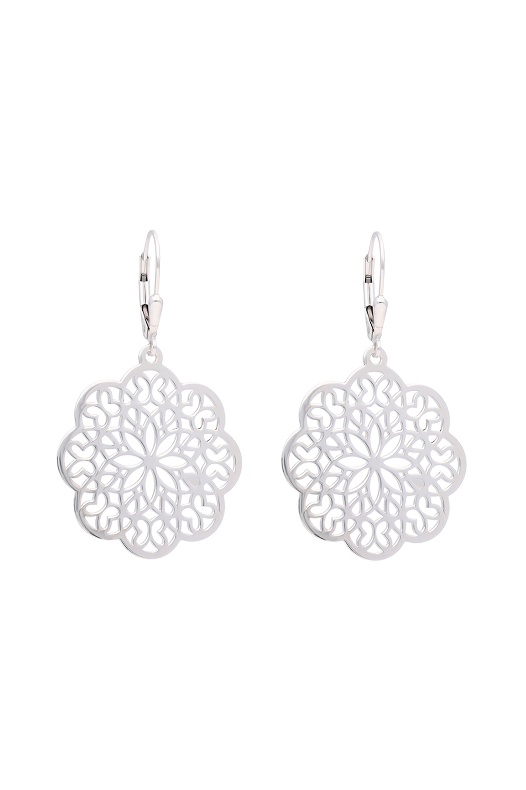 Aretes Plata 925 Geometría Sagrada