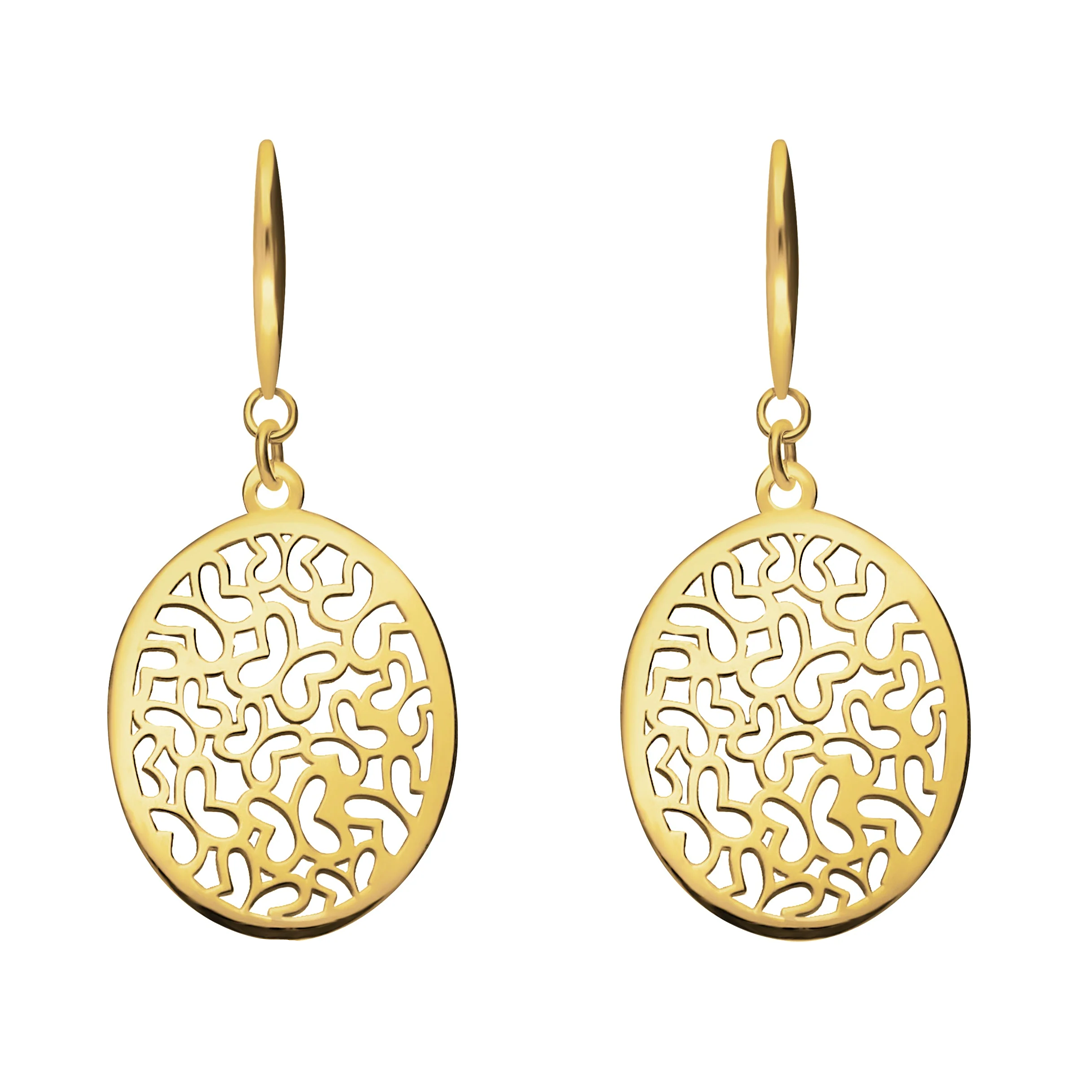 Aretes Plata 925 Religioso Virgen Guadalupe Mariposas Dorados