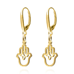 Aretes Carisma Mano Dorados