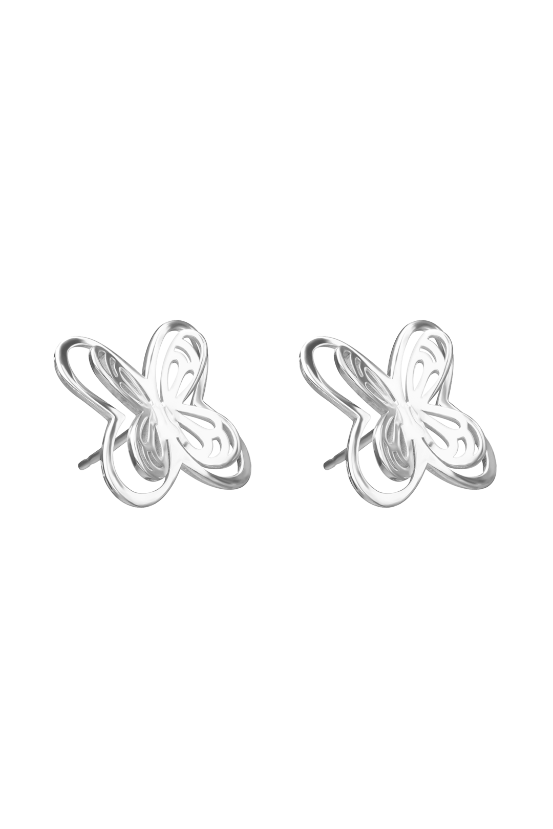 Broqueles Mujer Plata 925 Aurora Mariposa