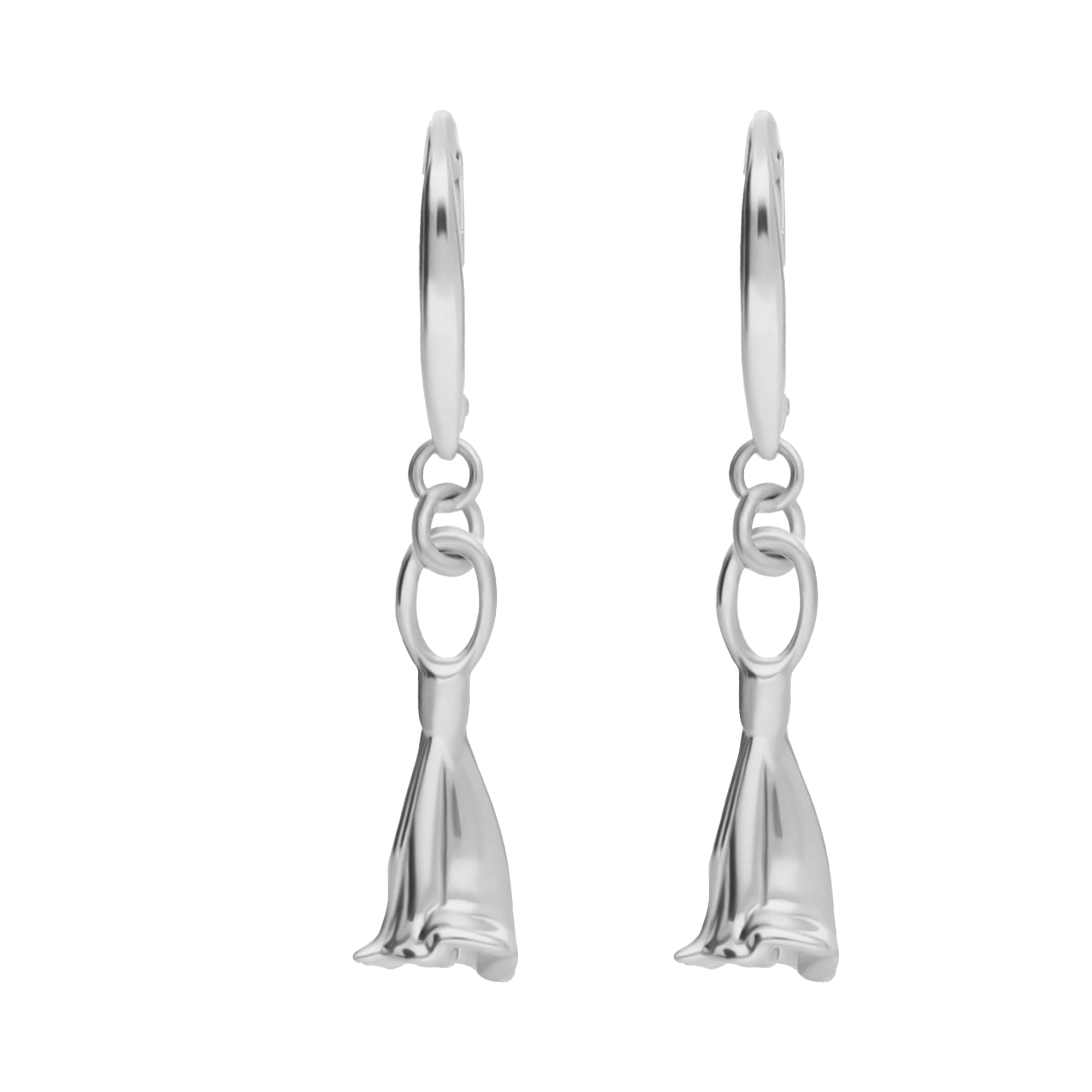 Aretes Plata 925 Jacaranda Flor - Tanya Moss