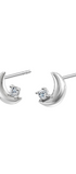 Broqueles Luna Con Circonia - Tanya Moss