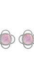 Broqueles Mujer Plata 925 Rose Mop Cristal - Tanya Moss