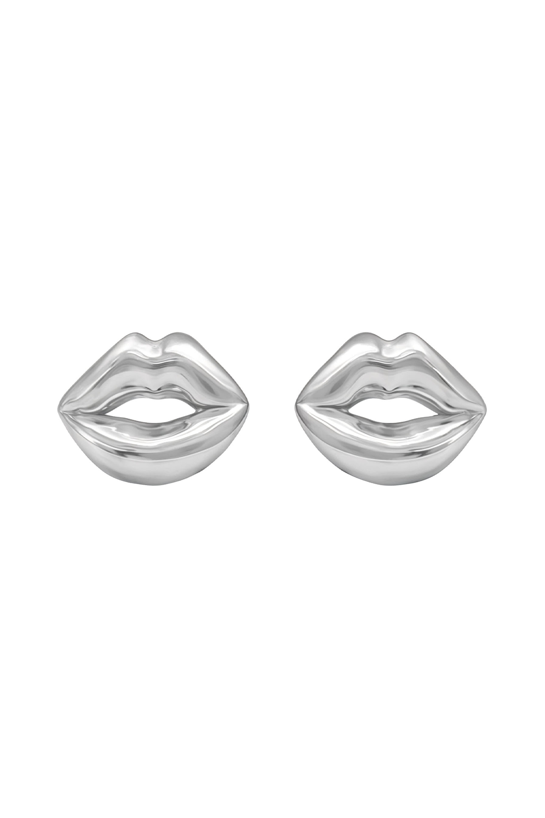 Broqueles Mujer Plata 925 Ecos Labios