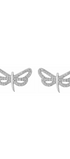 Aretes Plata 925 Lucina Libélulas Con Circonias - Tanya Moss