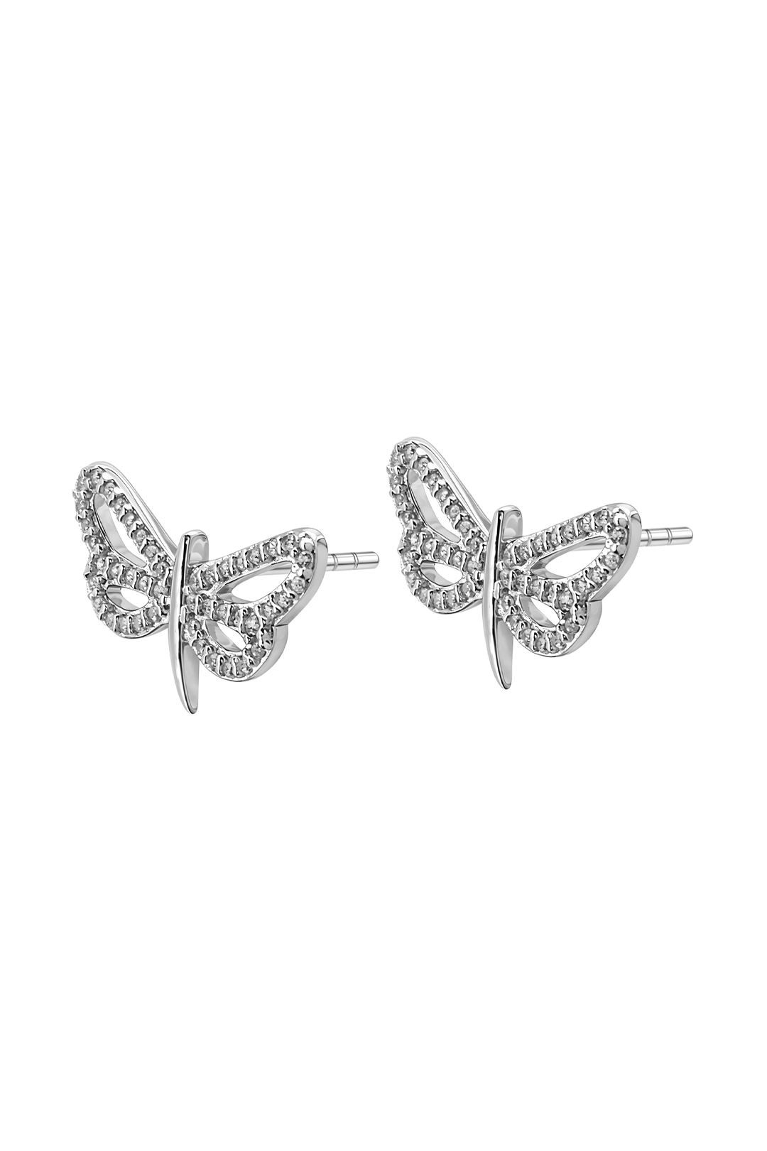 Aretes Plata 925 Lucina Libélulas Con Circonias - Tanya Moss