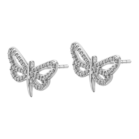 Aretes Libelulas Con Circonias