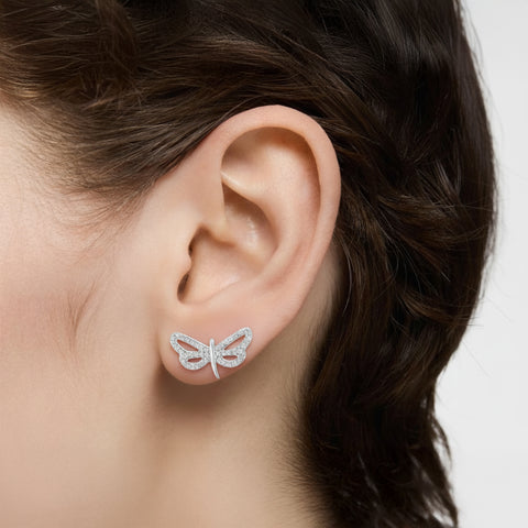 Aretes Libelulas Con Circonias
