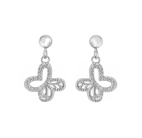 Aretes Monarca Con Circonias