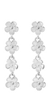 Aretes Plata 925 Linda 4 Flores - Tanya Moss