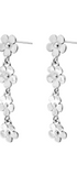 Aretes Plata 925 Linda 4 Flores - Tanya Moss