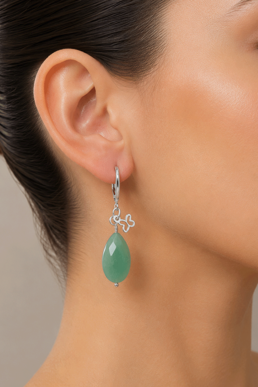 Aretes Mariposa Mini Aventurina