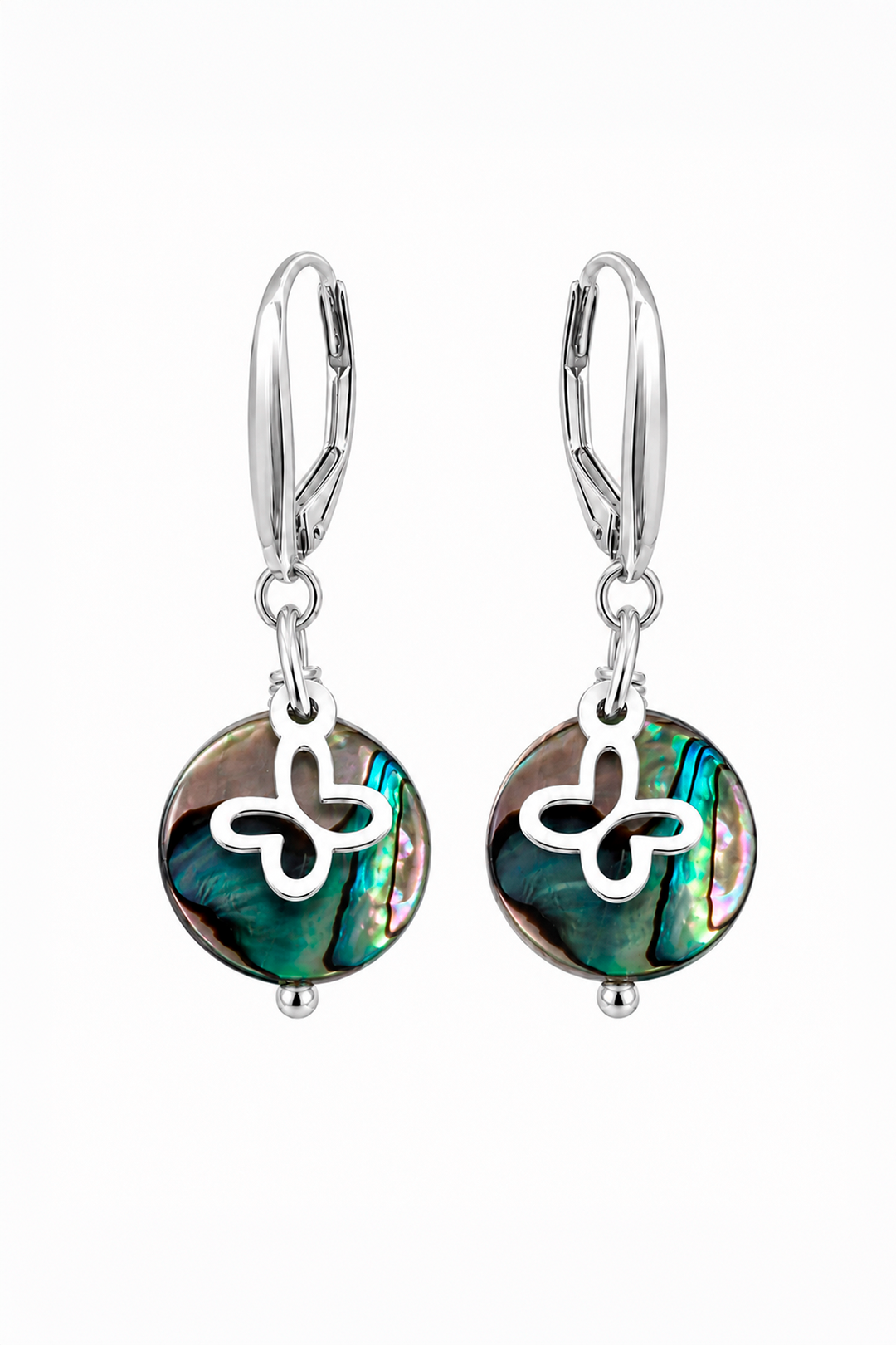 Aretes Mariposa Mini Abulón