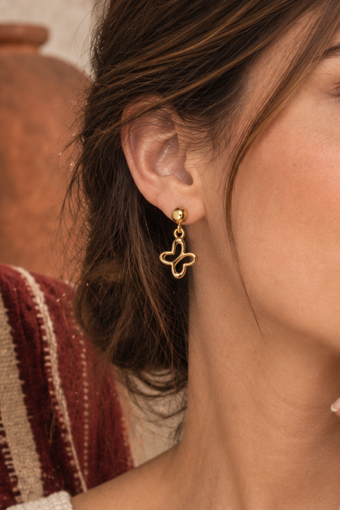 Aretes Icónica Mariposa