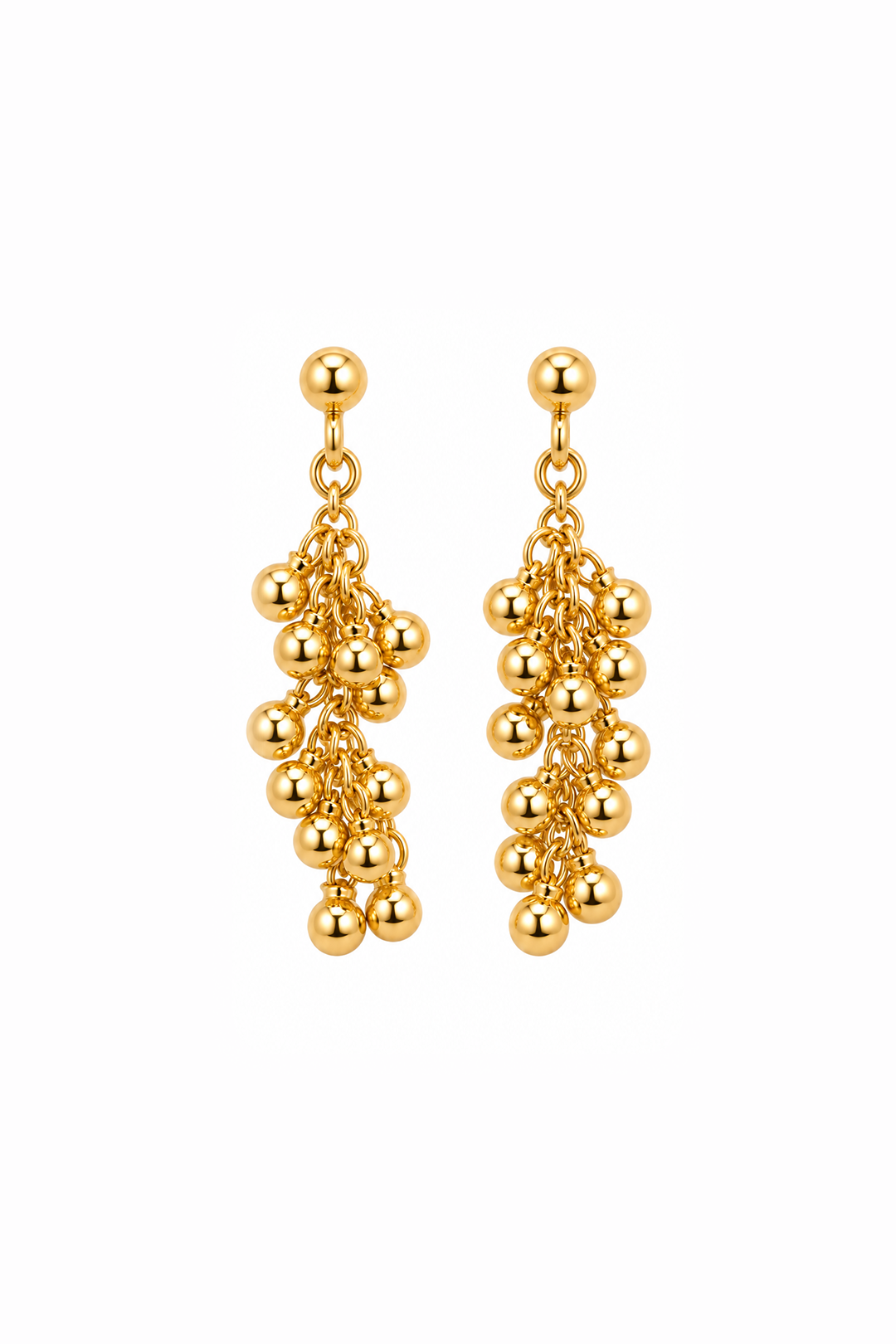 Aretes Icónica Bolitas Despeinadas