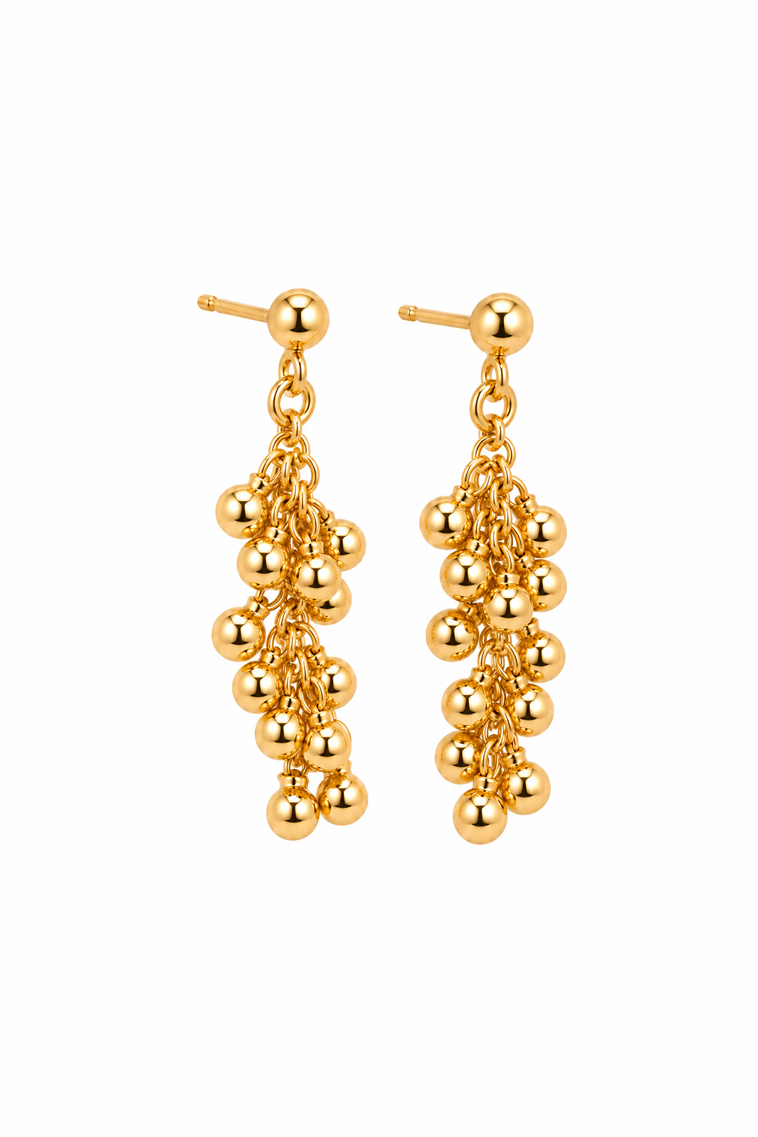 Aretes Icónica Bolitas Despeinadas