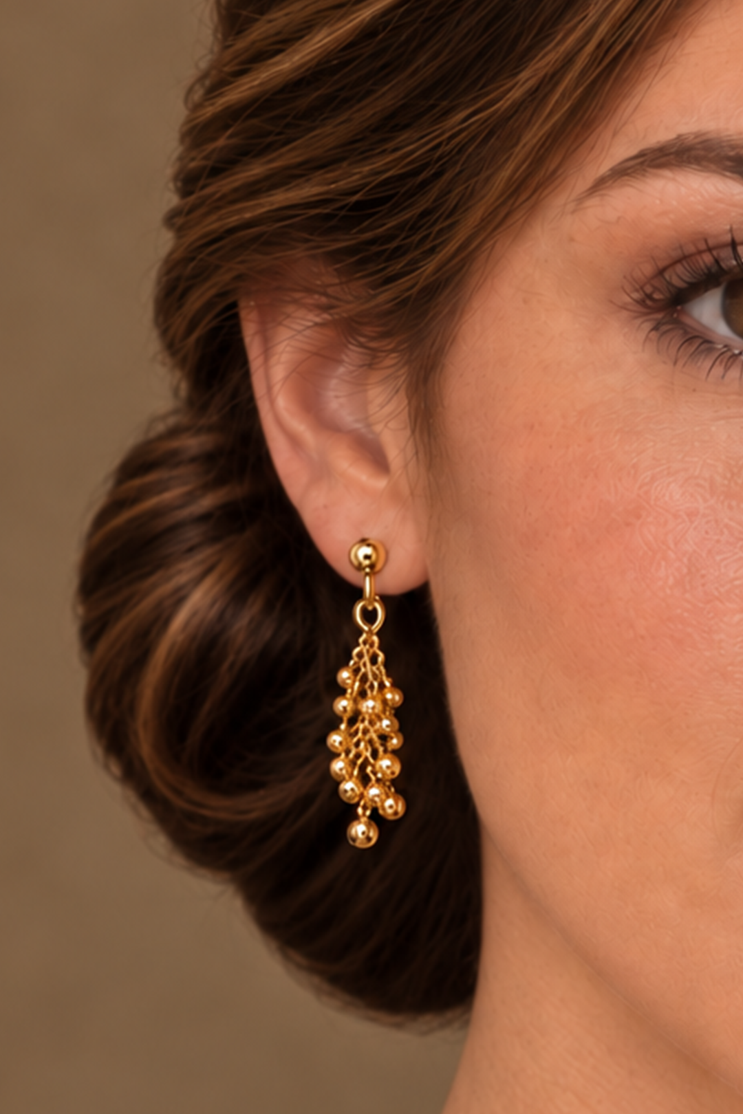 Aretes Icónica Bolitas Despeinadas