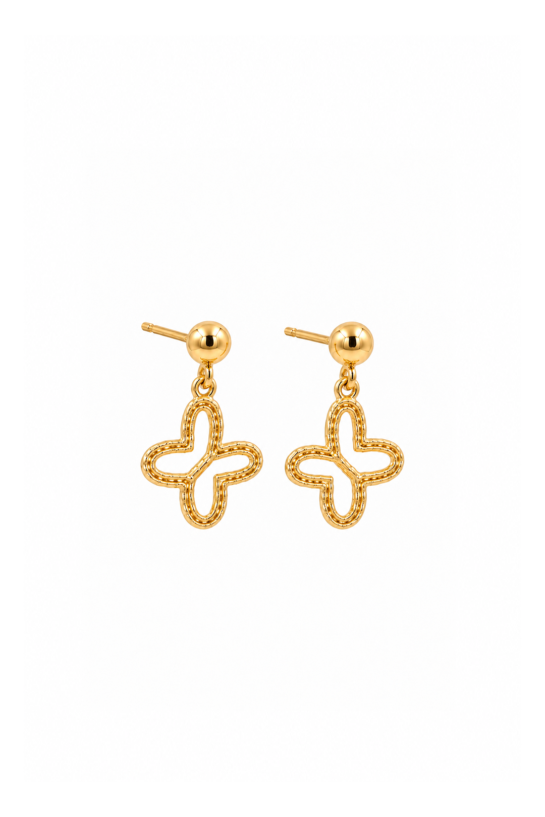Aretes Icónica Mariposa Estrella