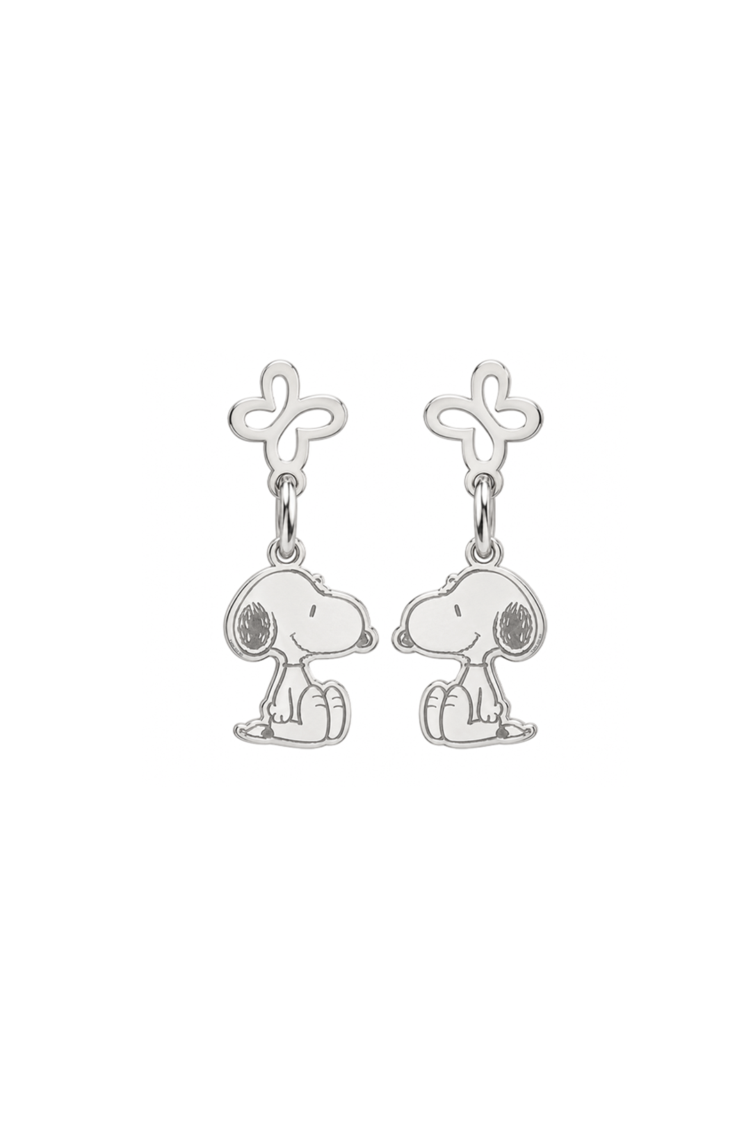 Aretes Snoopy Plata