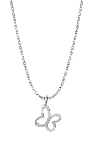 Dije Mujer Plata 925 Esenciales Mariposa