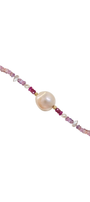Pulsera Mele Piedras Preciosas Y Perla  Oro 14k - Tanya Moss