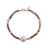 Pulsera Mujer Oro 14K Oro Finito Zafiro Tundra Perlas - Tanya Moss