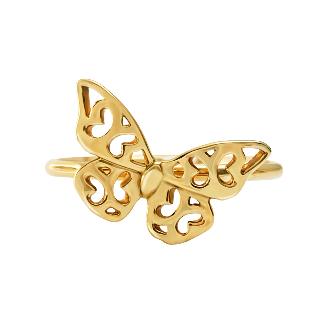 Anillo Mariposa Aniversario Oro 14k - Tanya Moss