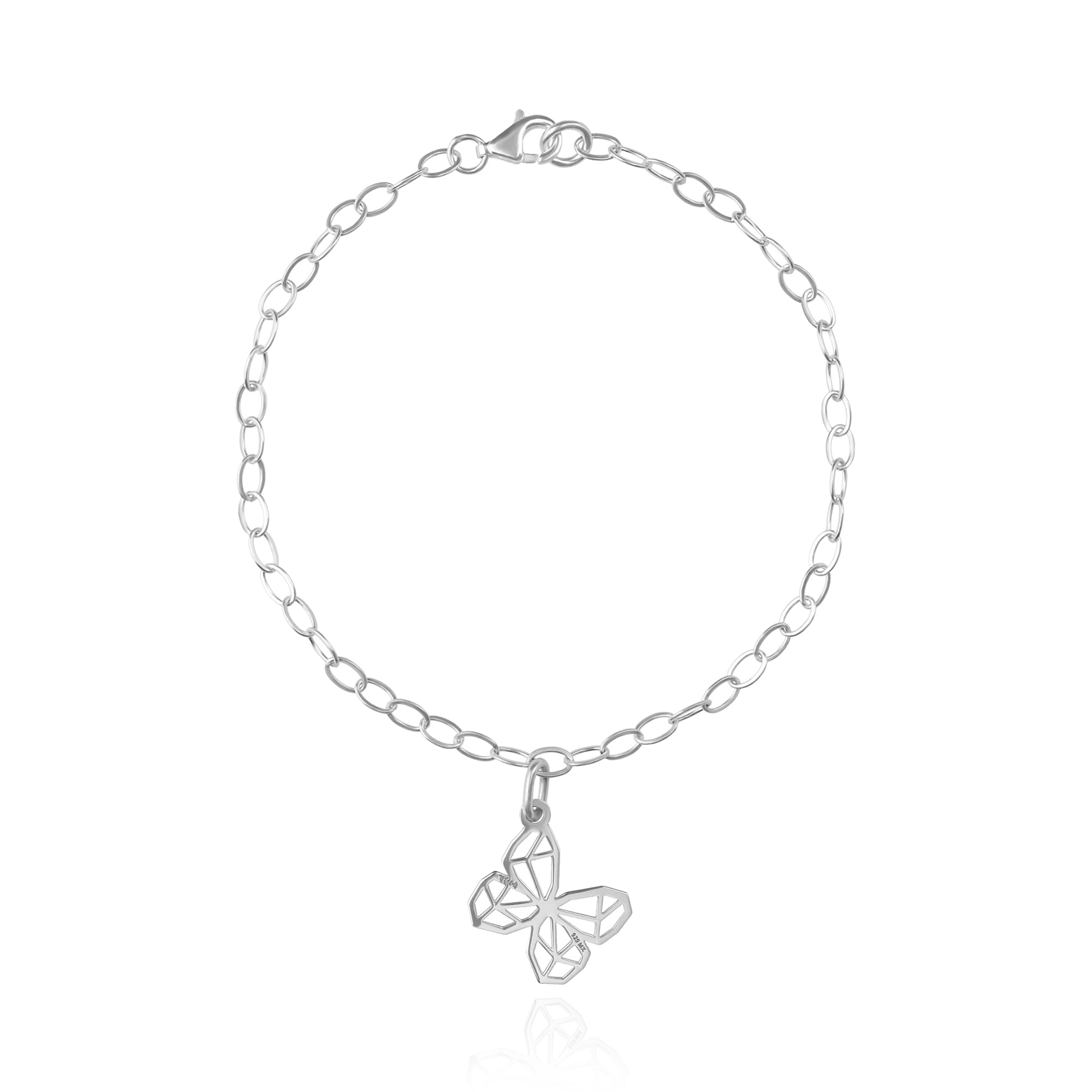Pulsera Mujer Plata 925 Origami Mariposa Anamora por Tanya Moss - Tanya Moss