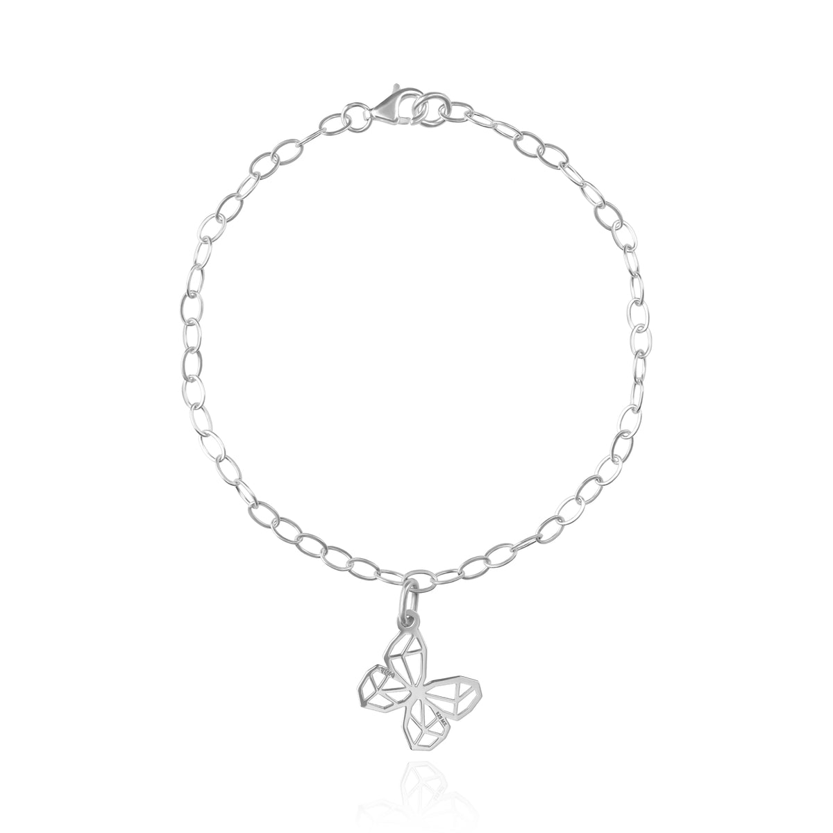 Pulsera Mujer Plata 925 Origami Mariposa Anamora por Tanya Moss - Tanya Moss