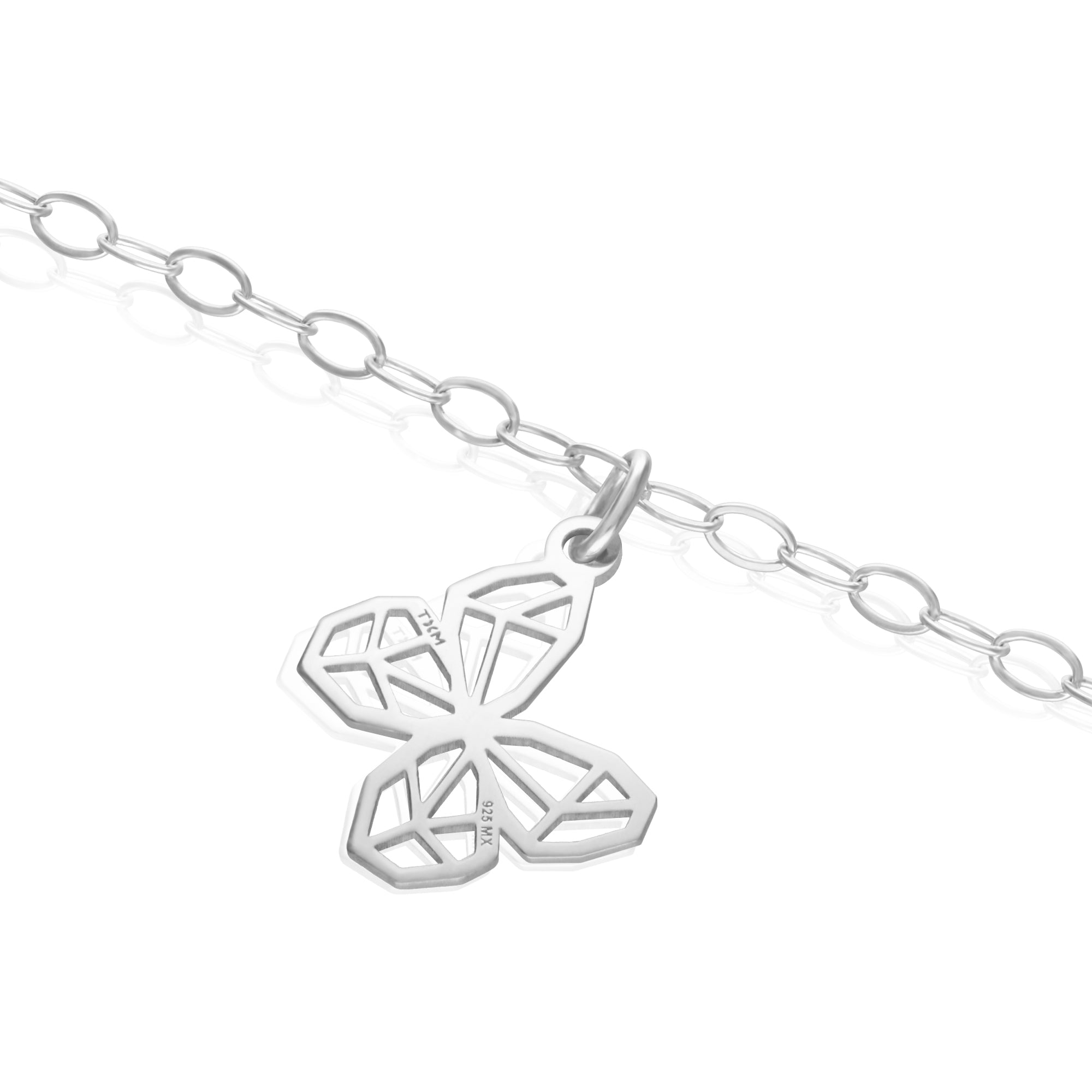 Pulsera Mujer Plata 925 Origami Mariposa Anamora por Tanya Moss - Tanya Moss