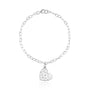 Pulsera Mujer Plata 925 Origami Corazón Anamora por Tanya Moss - Tanya Moss