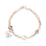 Pulsera Mujer Plata 925 Origami Mariposa Perlas Anamora por Tanya Moss - Tanya Moss