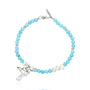 Pulsera Mujer Plata 925 Origami Colibrí Turquesa Anamora por Tanya Moss - Tanya Moss