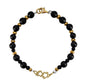 Pulsera Mujer Plata 925 Estrellas Turmalina Dorada Anamora por Tanya Moss