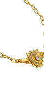 Pulsera Coraz¢n Ardiente Con Circonias - Tanya Moss