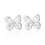 Aretes Mujer Plata 925 Origami Mariposa Anamora por Tanya Moss - Tanya Moss