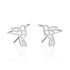 Aretes Mujer Plata 925 Origami Colibr’ Anamora por Tanya Moss - Tanya Moss
