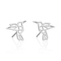 Aretes Mujer Plata 925 Origami Colibr’ Anamora por Tanya Moss - Tanya Moss