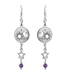 Aretes Anamora Astros Sol Luna Y Estrella