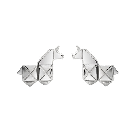 Broqueles Mujer Plata 925 Esenciales Unicornio Anamora por Tanya Moss