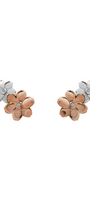 Broqueles Mujer Plata 925 Esenciales Flores Anamora por Tanya Moss