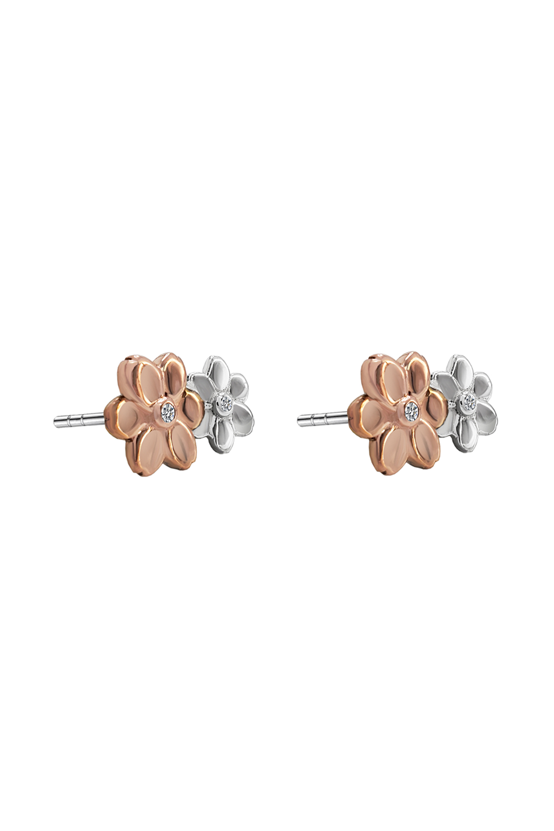 Broqueles Mujer Plata 925 Esenciales Flores Anamora por Tanya Moss