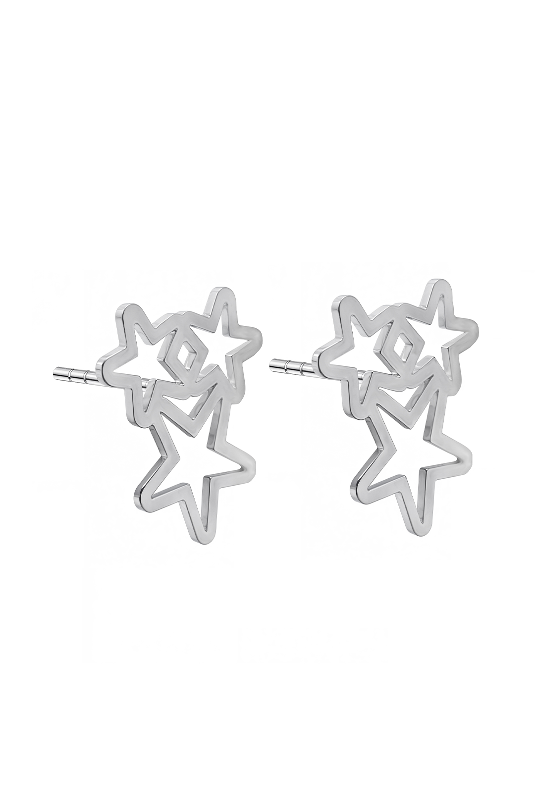Broqueles Celeste Estrella Plata 925 Anamora by Tanya Moss
