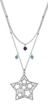 Collar Mujer Plata 925 Deseos Estrella Sodallita Apatita Anamora por Tanya Moss - Tanya Moss
