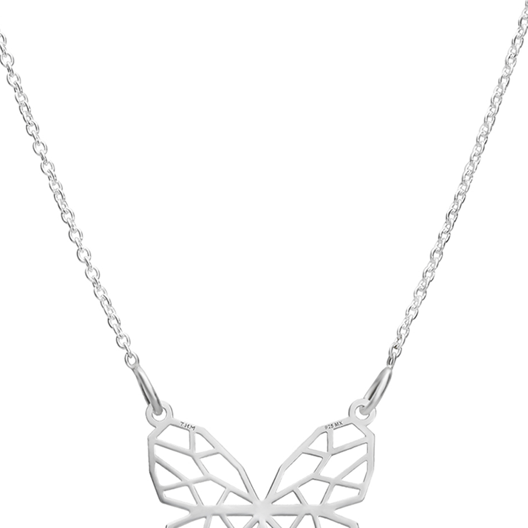 Dije Mujer Plata 925 Origami Mariposa Anamora por Tanya Moss - Tanya Moss