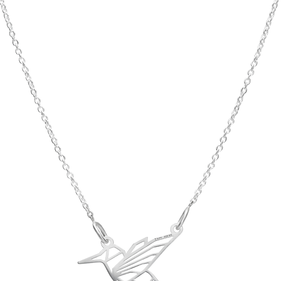 Dije Mujer Plata 925 Origami Colibrí Anamora por Tanya Moss - Tanya Moss