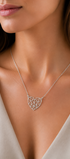 Dije Mujer Plata 925 Origami Corazón Anamora por Tanya Moss - Tanya Moss