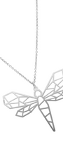 Dije Mujer Plata 925 Origami Libelula Grande Anamora por Tanya Moss - Tanya Moss