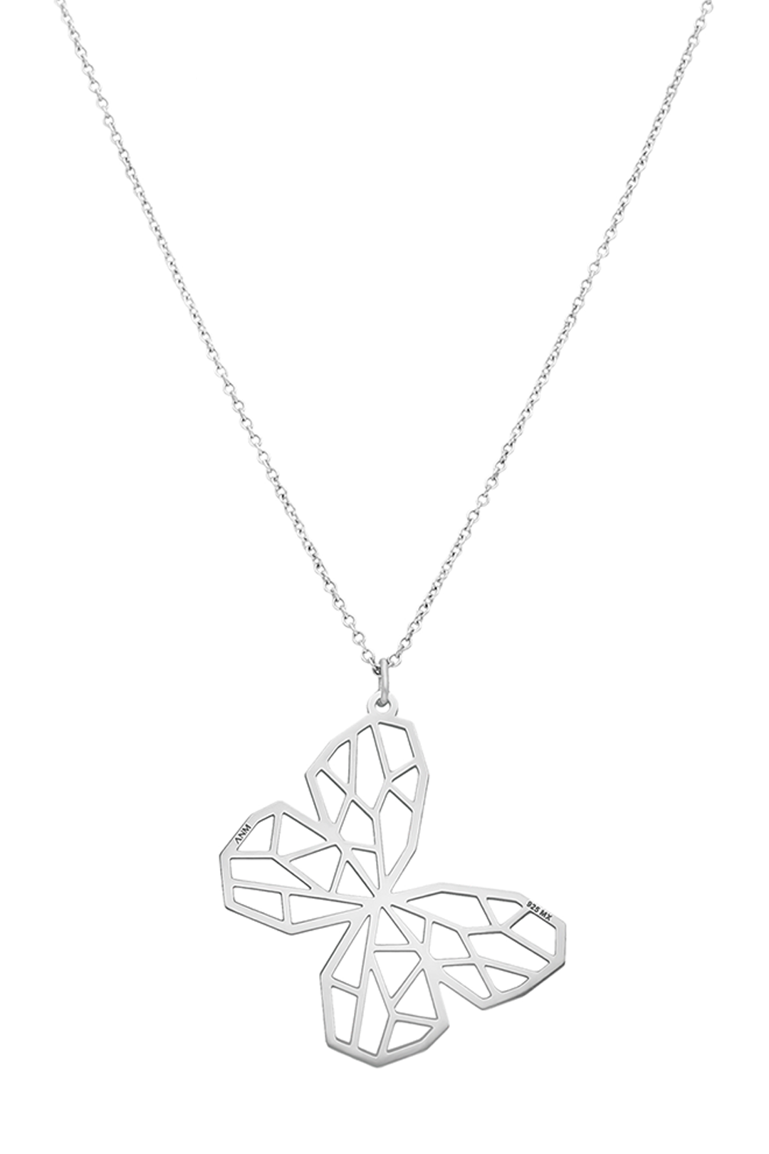 Dije Mujer Plata 925 Origami Mariposa Grande Anamora por Tanya Moss - Tanya Moss